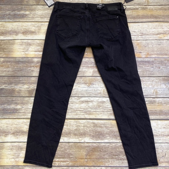 Mavi Serena low rise ankle skinny black jeans 31 - Picture 2 of 7